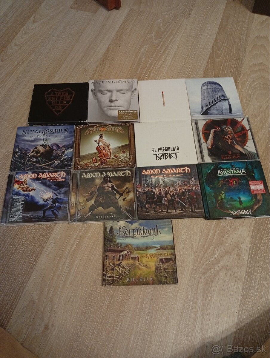 Predám CD Rammstein a iné kapely