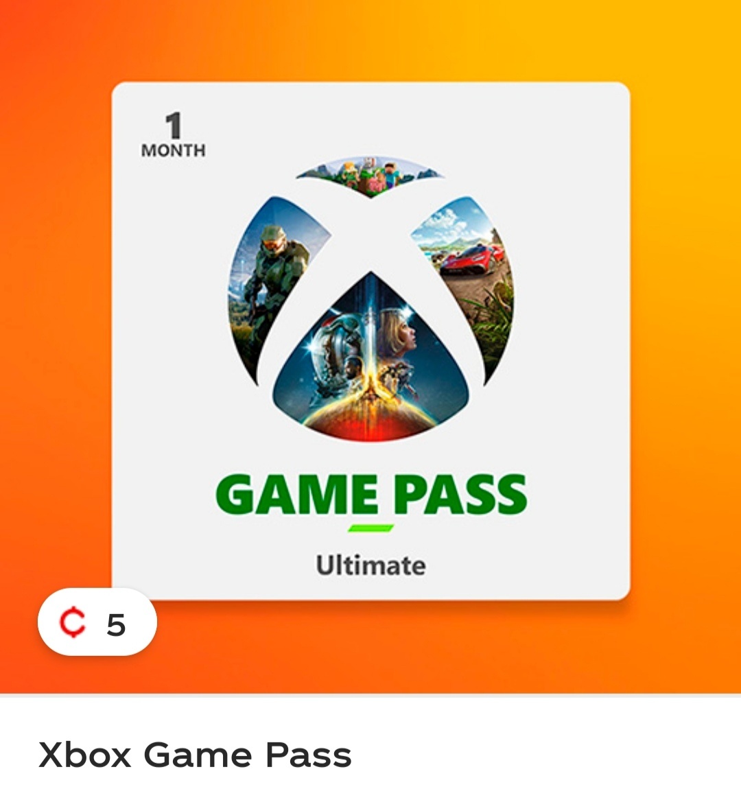 Predám voucher Xbox game pass (na 1 mesiac)