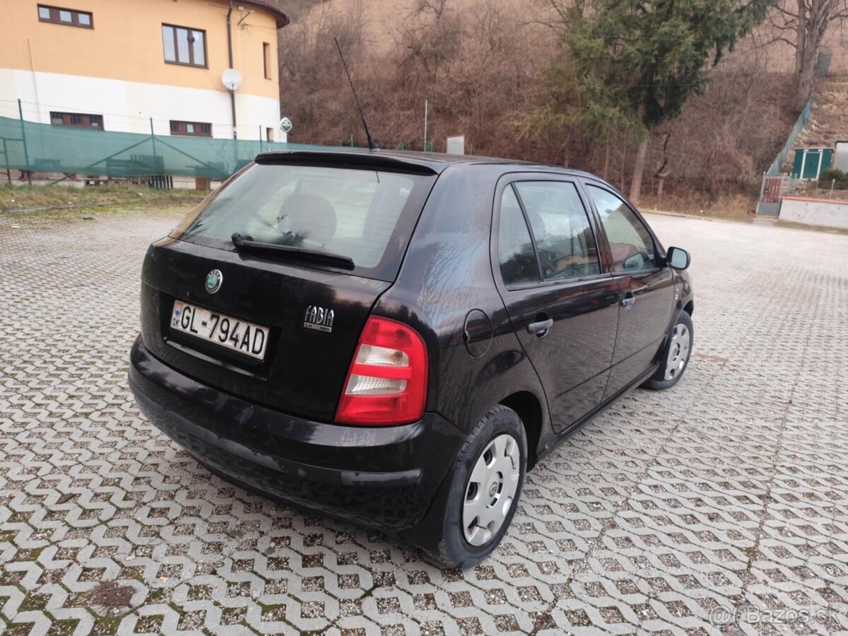 Škoda Fabia 1,4 mpi benzin