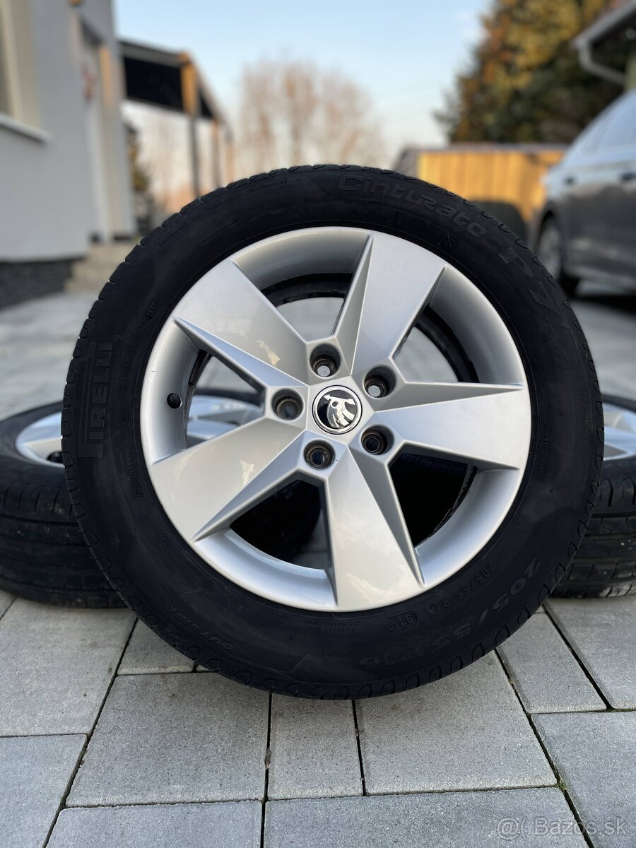 16" elektrony SKODA 5x112