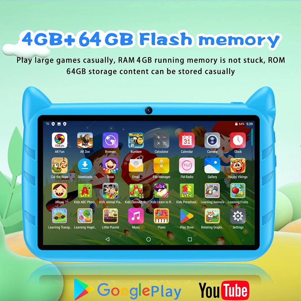 Tablet smart kids 4/64GB - WiFI - nový a zabalený