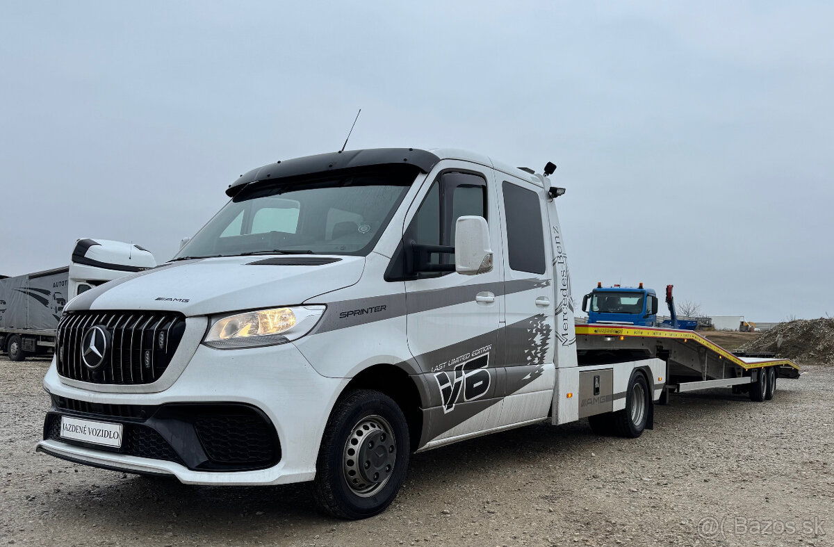 Mercedes-Benz Sprinter ťahač návesu aj s návesom