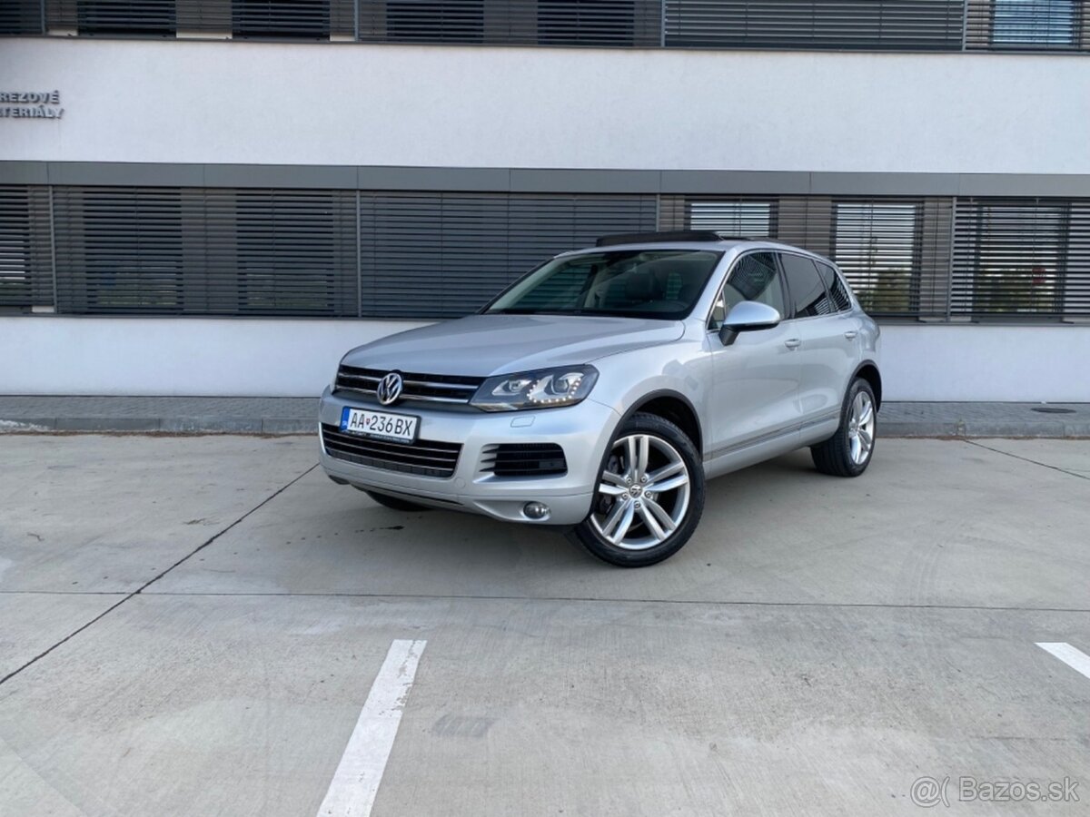 Volkswagen Touareg II 3.0 V6 TDI 240k Strieborný ODPOČET DPH