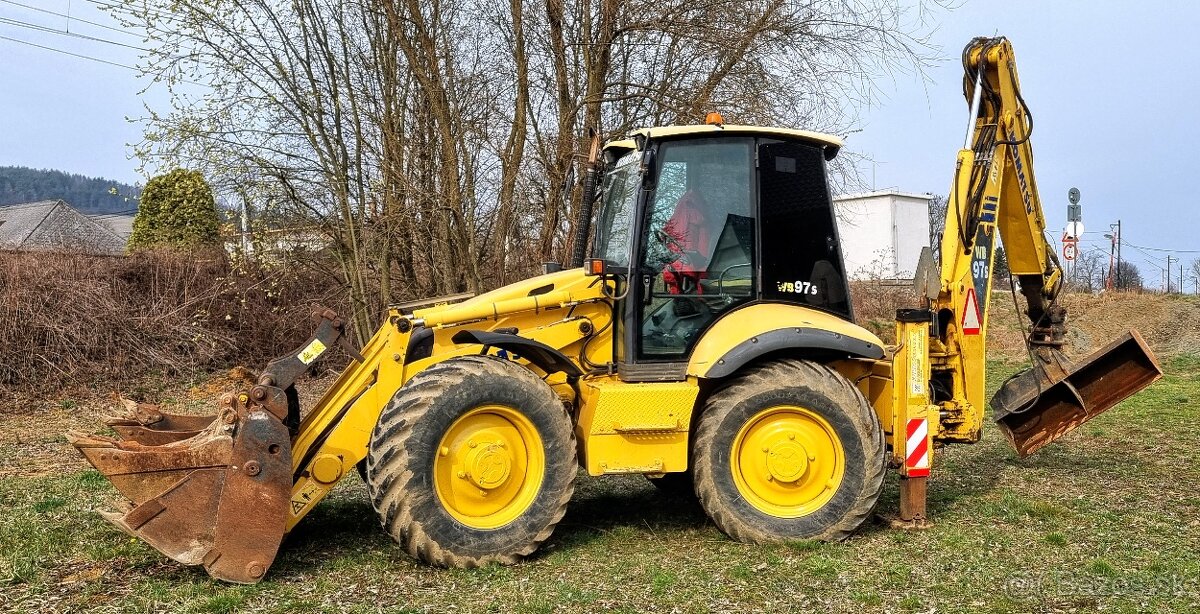 Komatsu wb97r 2005r