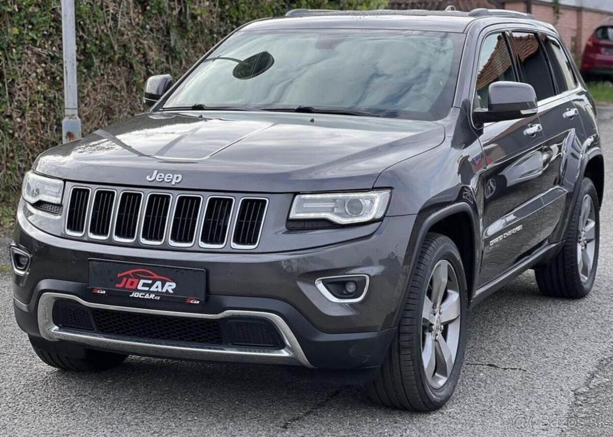 Jeep Grand Cherokee 3.0 CRD 184KW LIMITED KŮŽE nafta