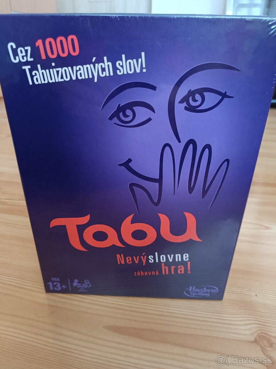 Čisto nová spoločenská hra: Tabu od Hasbro SK Verzia