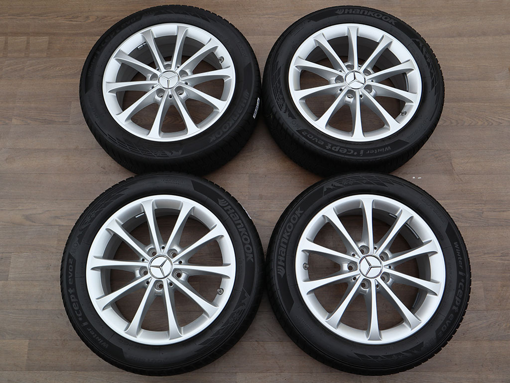 17" Alu kola = 5x112 = MERCEDES A B CLA CLASS = ZIMNÍ = ČIDL