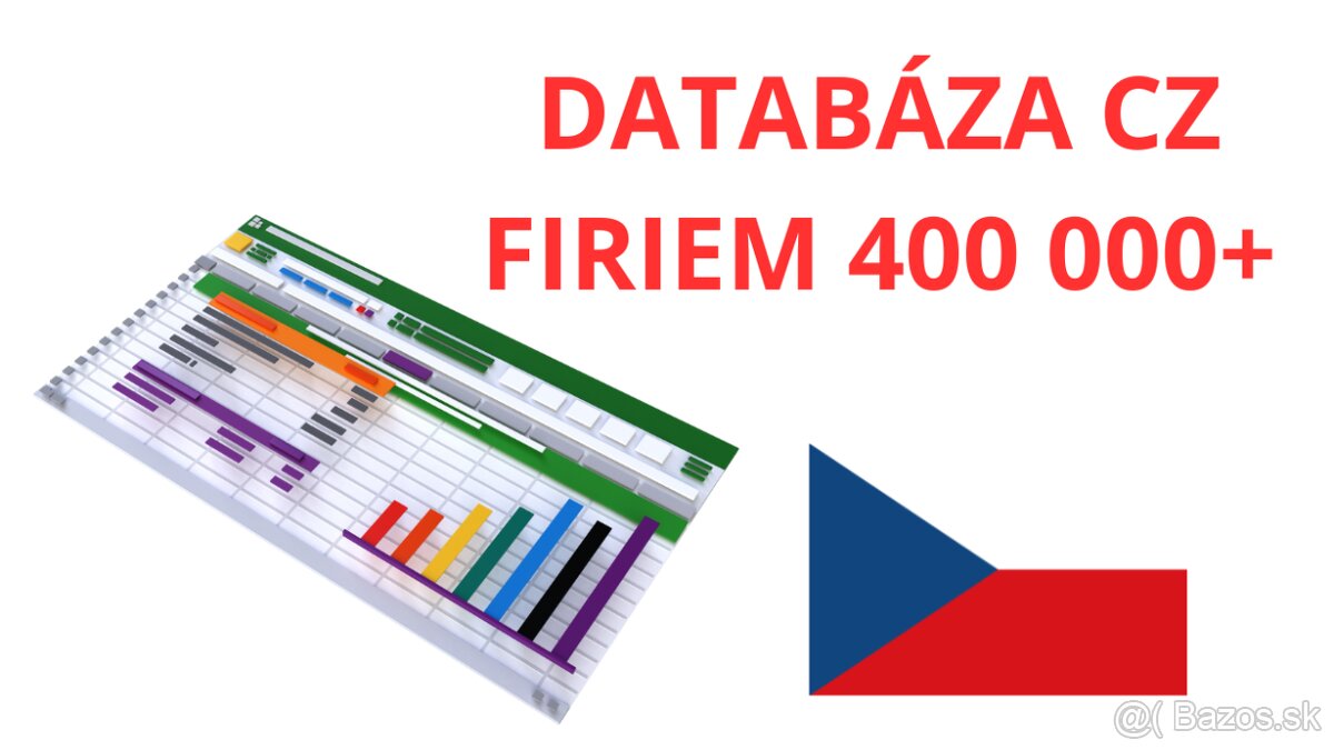 Databáza firiem CZ 430 000 kontaktov