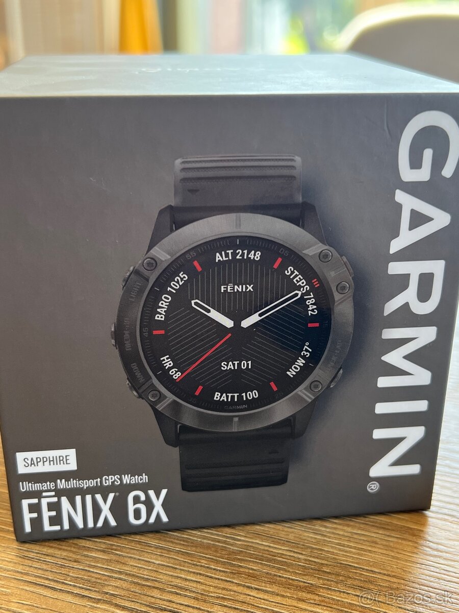 GARMIN Fenix 6X SAPPHIRE