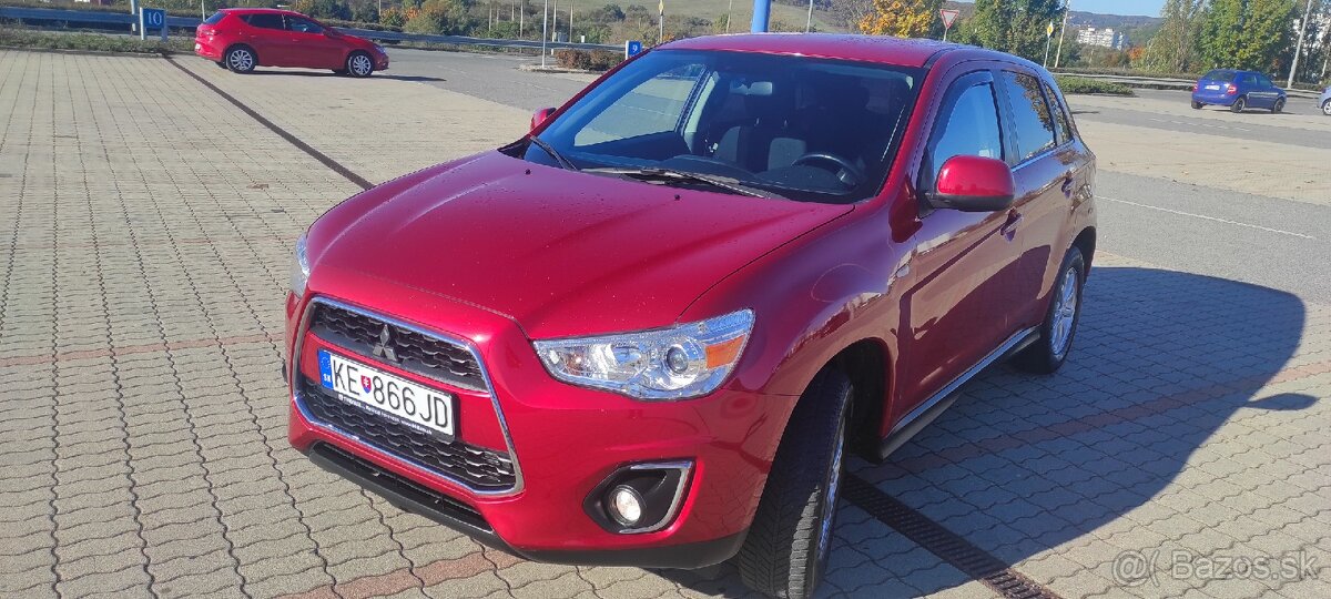 Mitsubishi ASX 1,6 benz.1.majiteľ, 6/2014,74700km