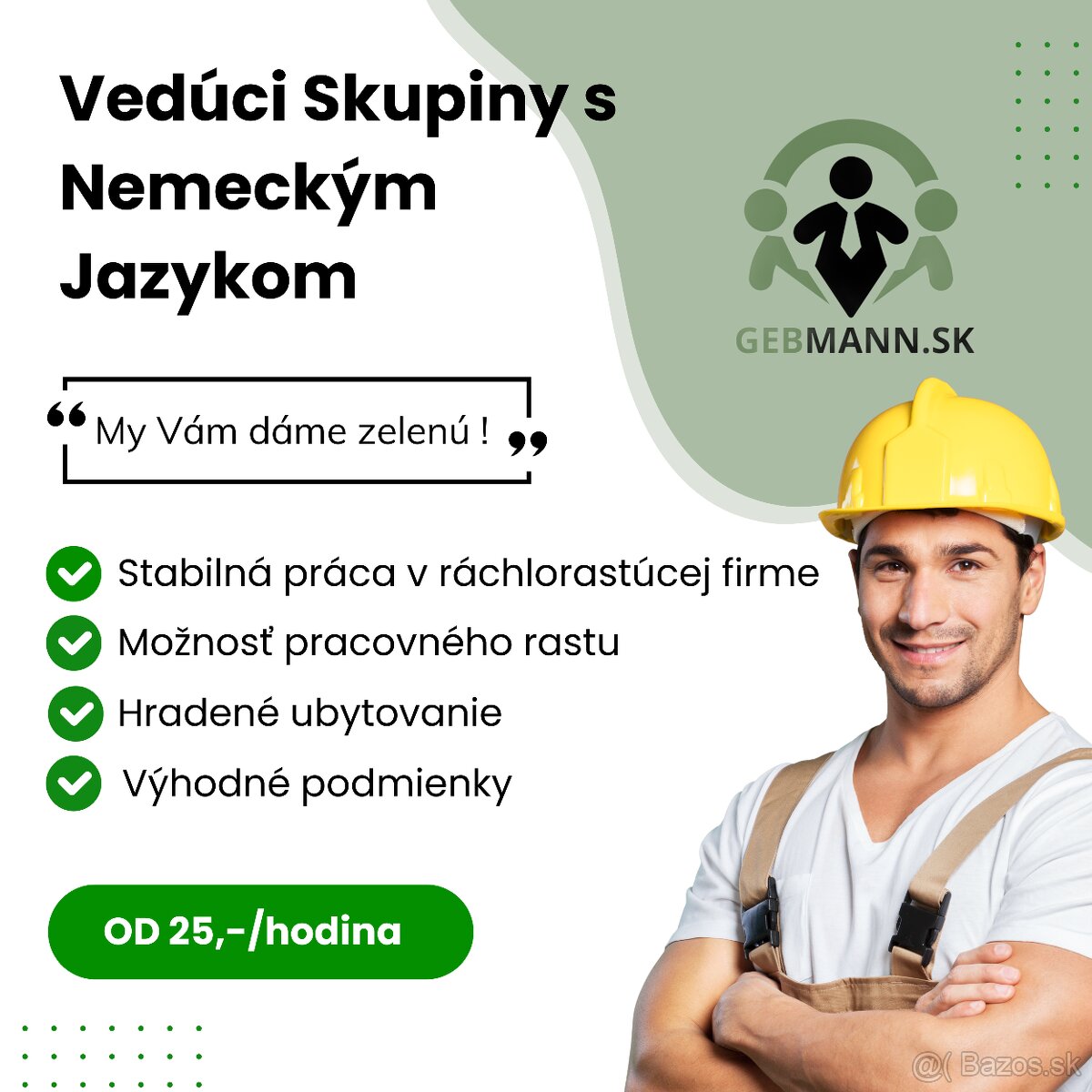 Hľadáme Zodpovedného Vedúceho Skupiny s Nemeckým Jazykom