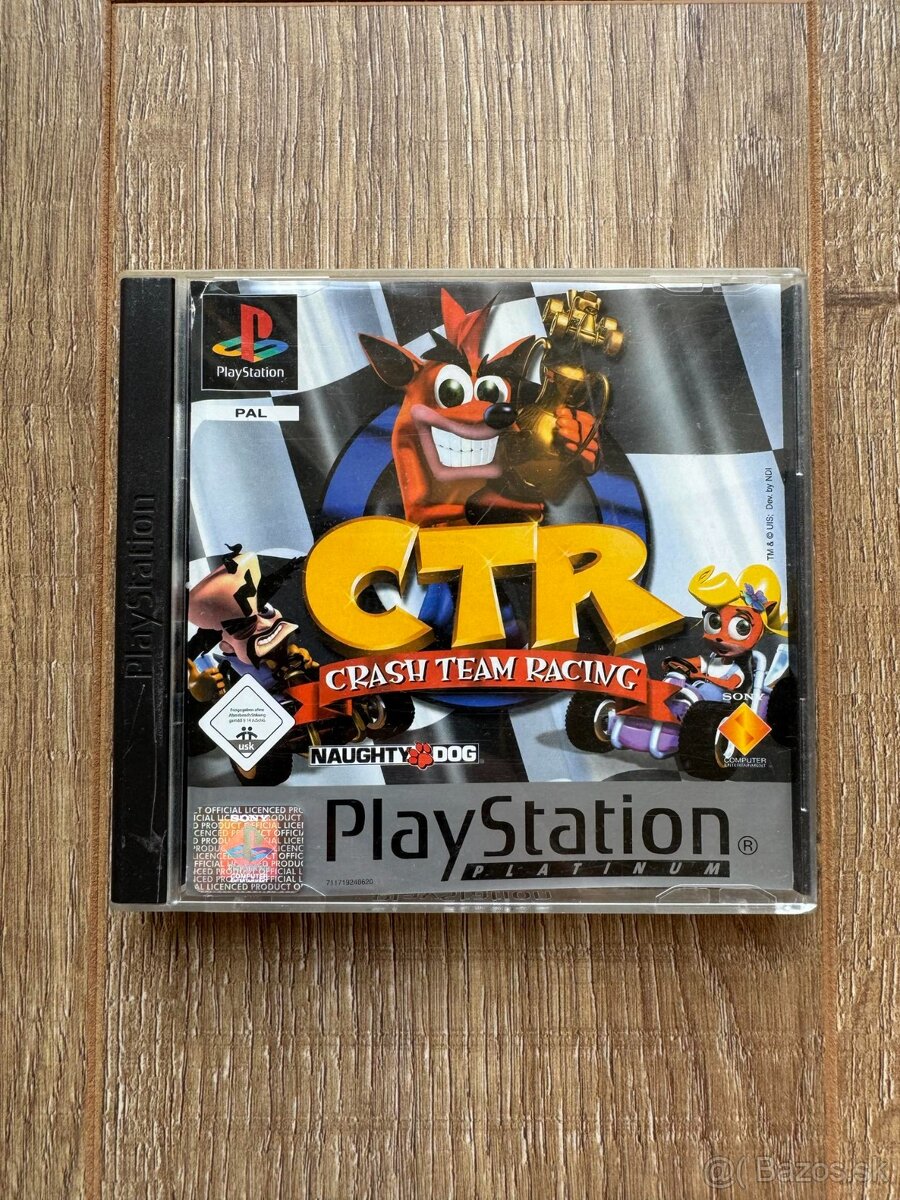 PS1 Crash Team Racing kompatibilná PS3