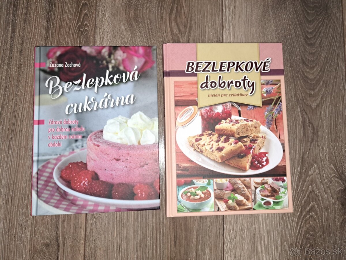 Knihy - Bezlepková cukrárna, Bezlepkové dobroty