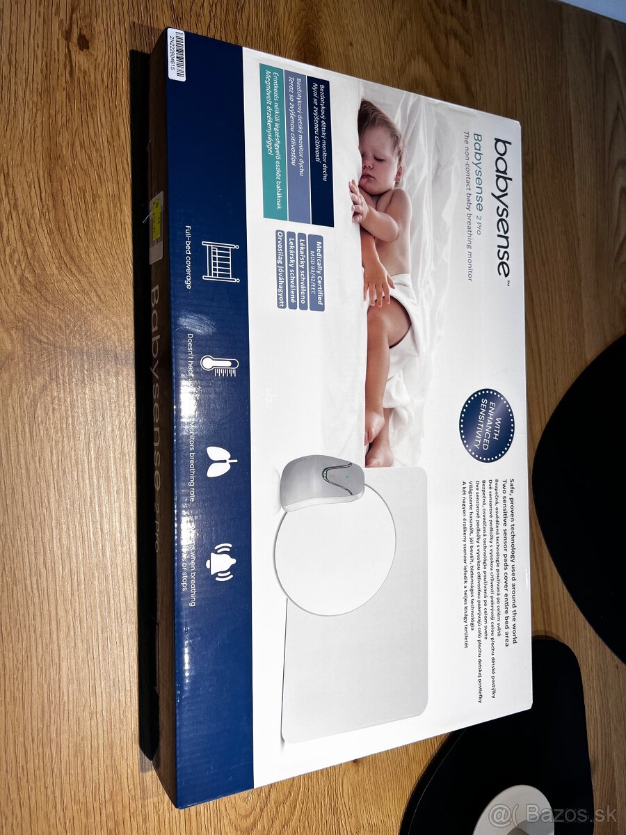 Babysense 2 Pro, monitor dychu