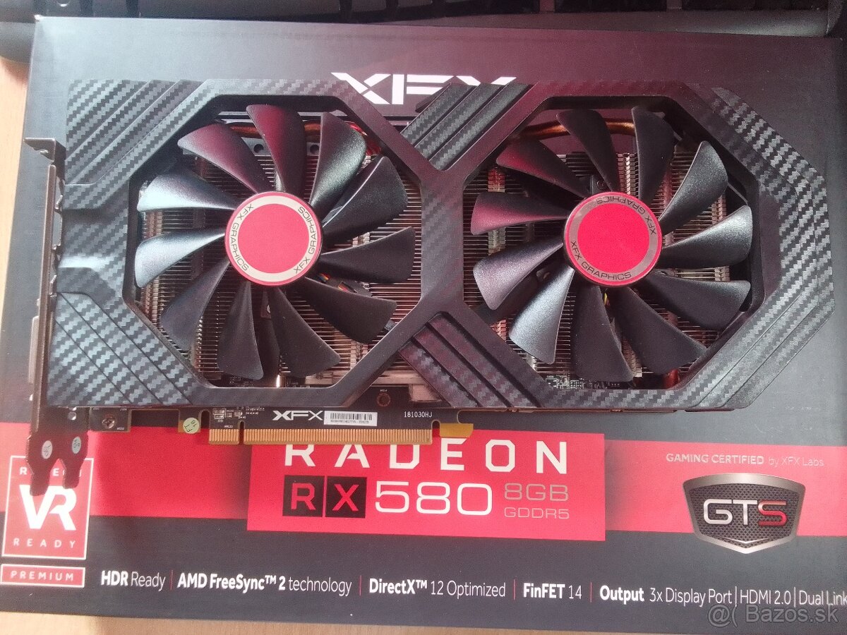 XFX Radeon RX 580 GTR XXX OC+ 8GB