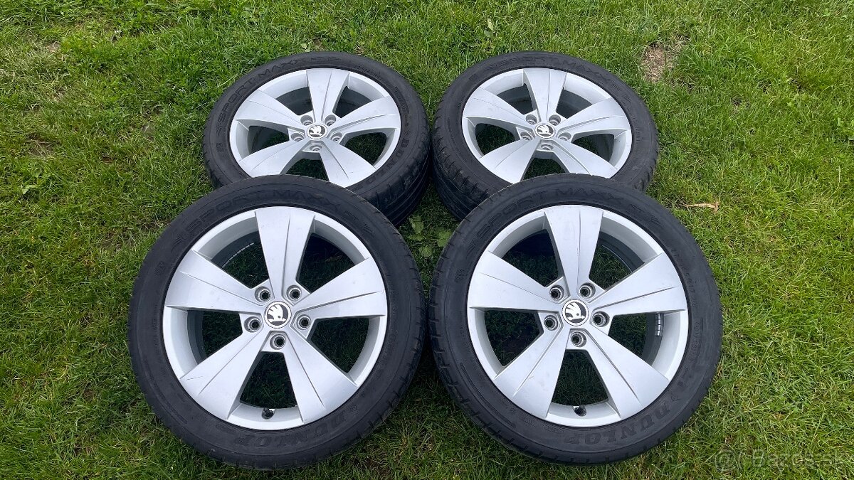 Elektróny Škoda 5x112 r17