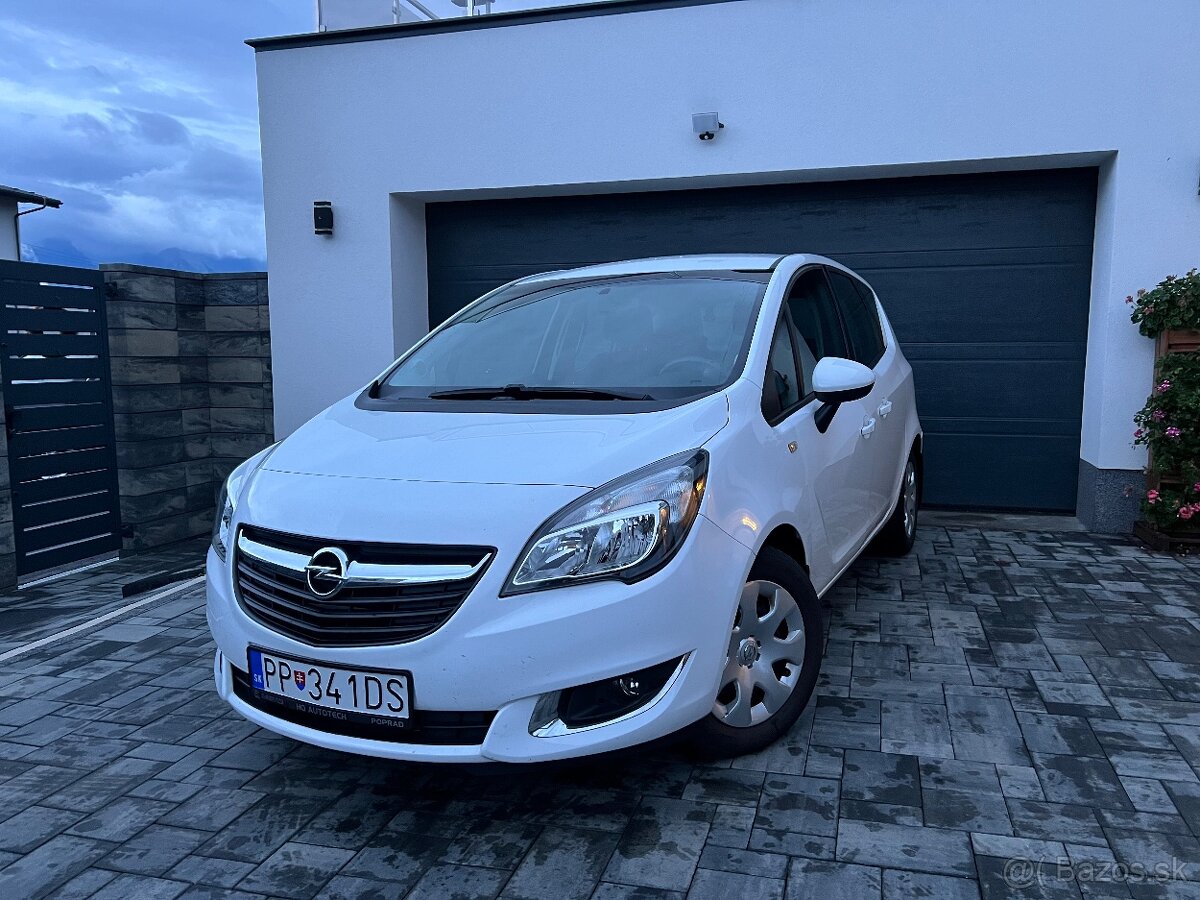 Opel Meriva B 1.4i 74kw benzin 2017