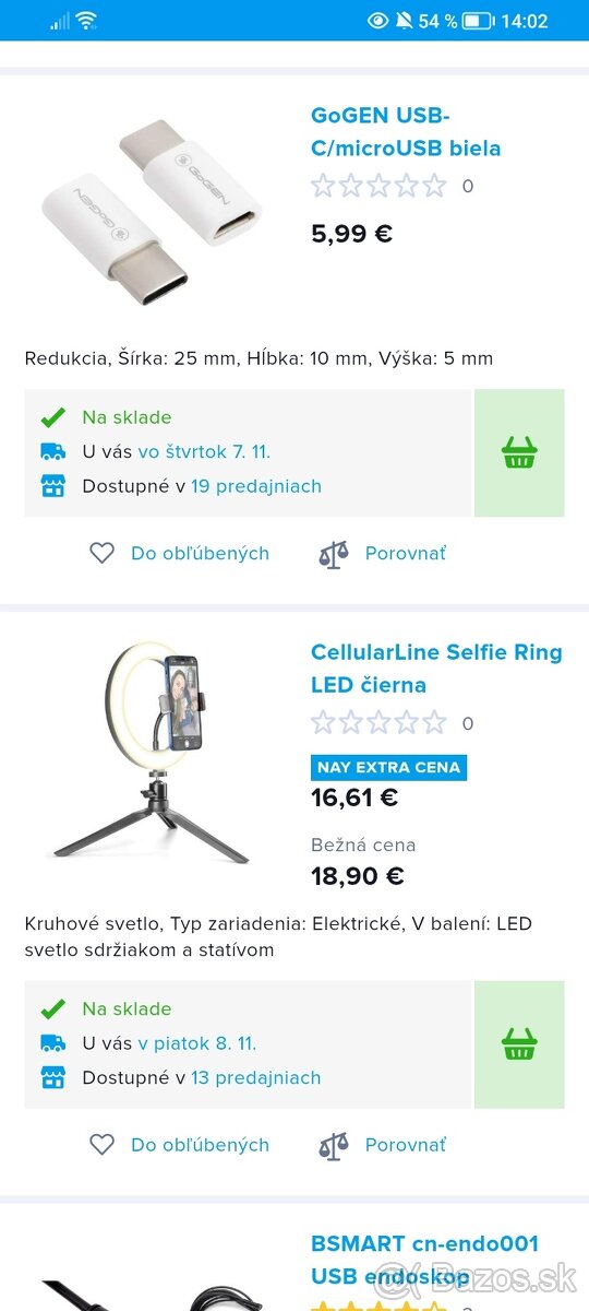 led SELFIE mobil