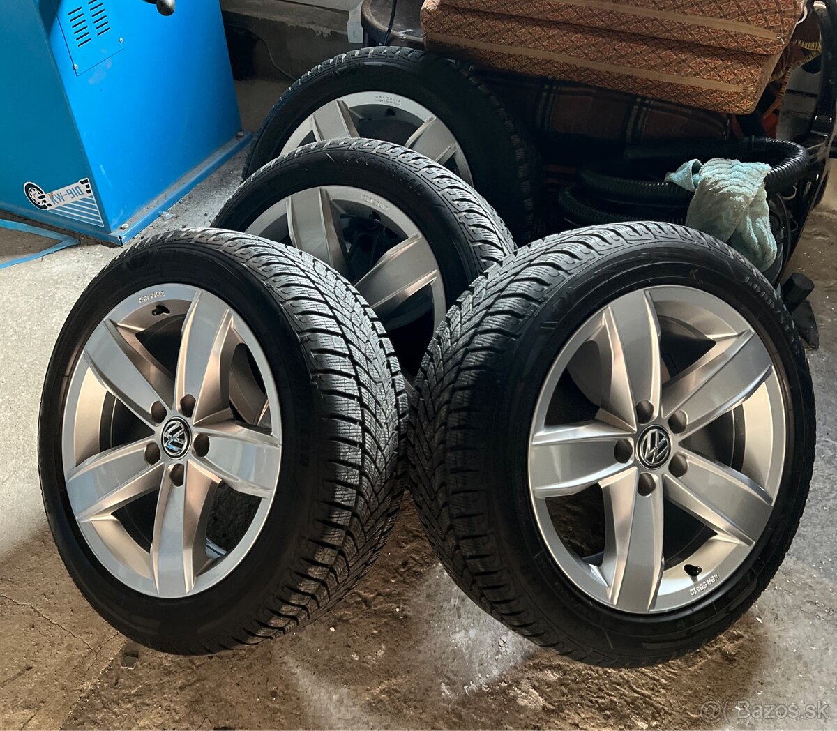 Zimná sada 5x112 R17 225/50 Goodyear