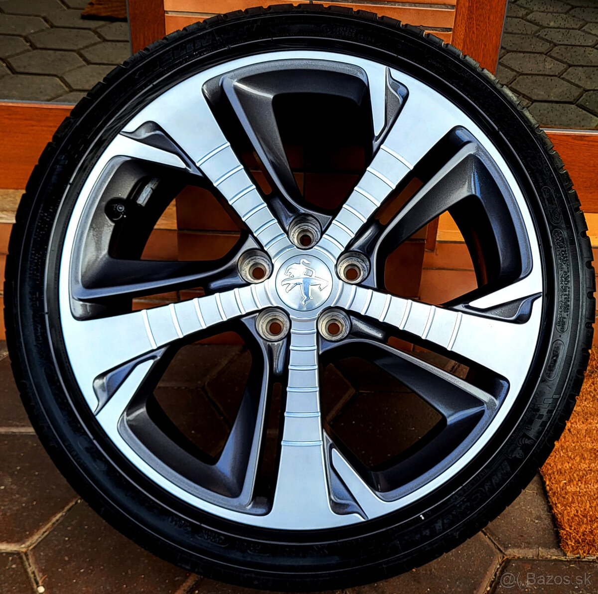 alu R18 5x108, bicolor, orig. Peugeot 308