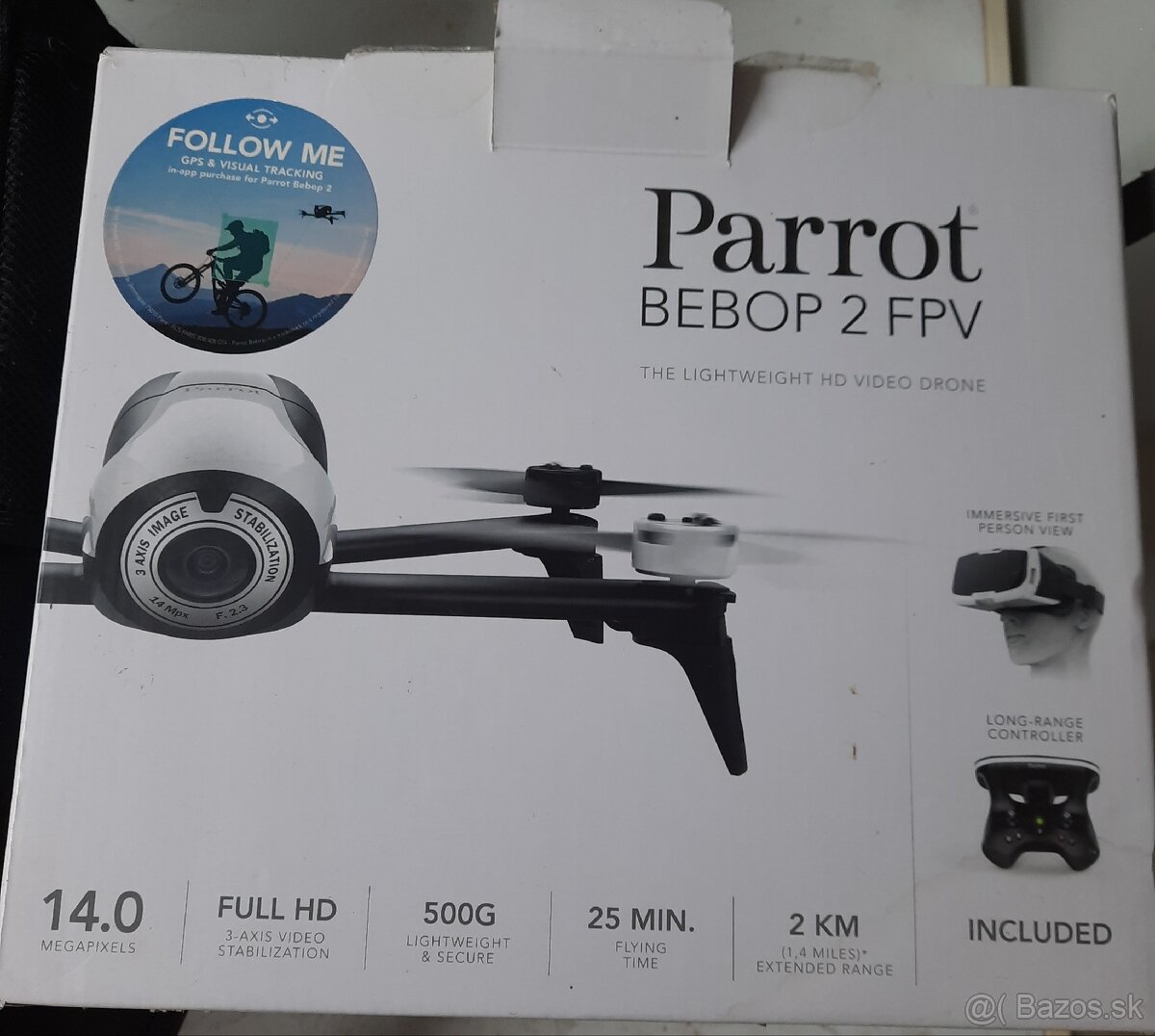 Dron Parrot bebop2