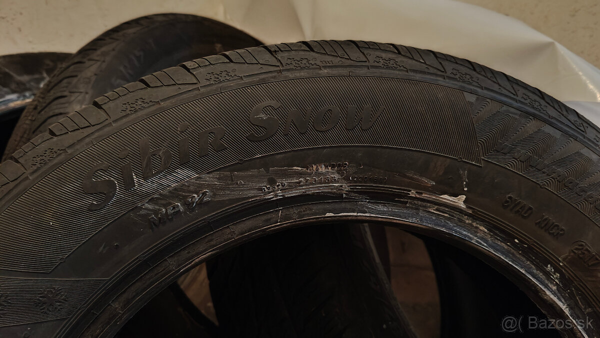 Predám zimé pneu Matador Sibir snow 185/65 R15 T 88