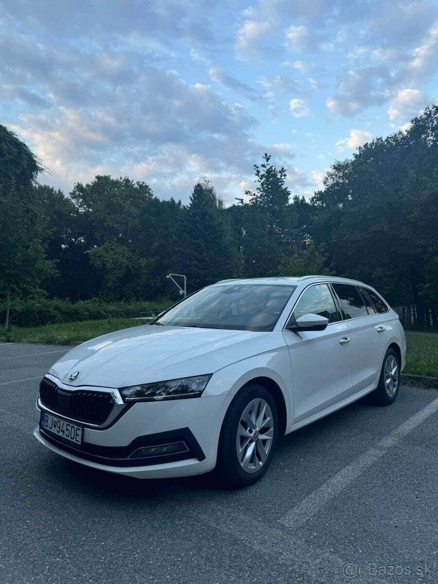 Predám ŠKODA OCTAVIA 4 COMBI 7/2020, DSG 2.0 TDI 110kw