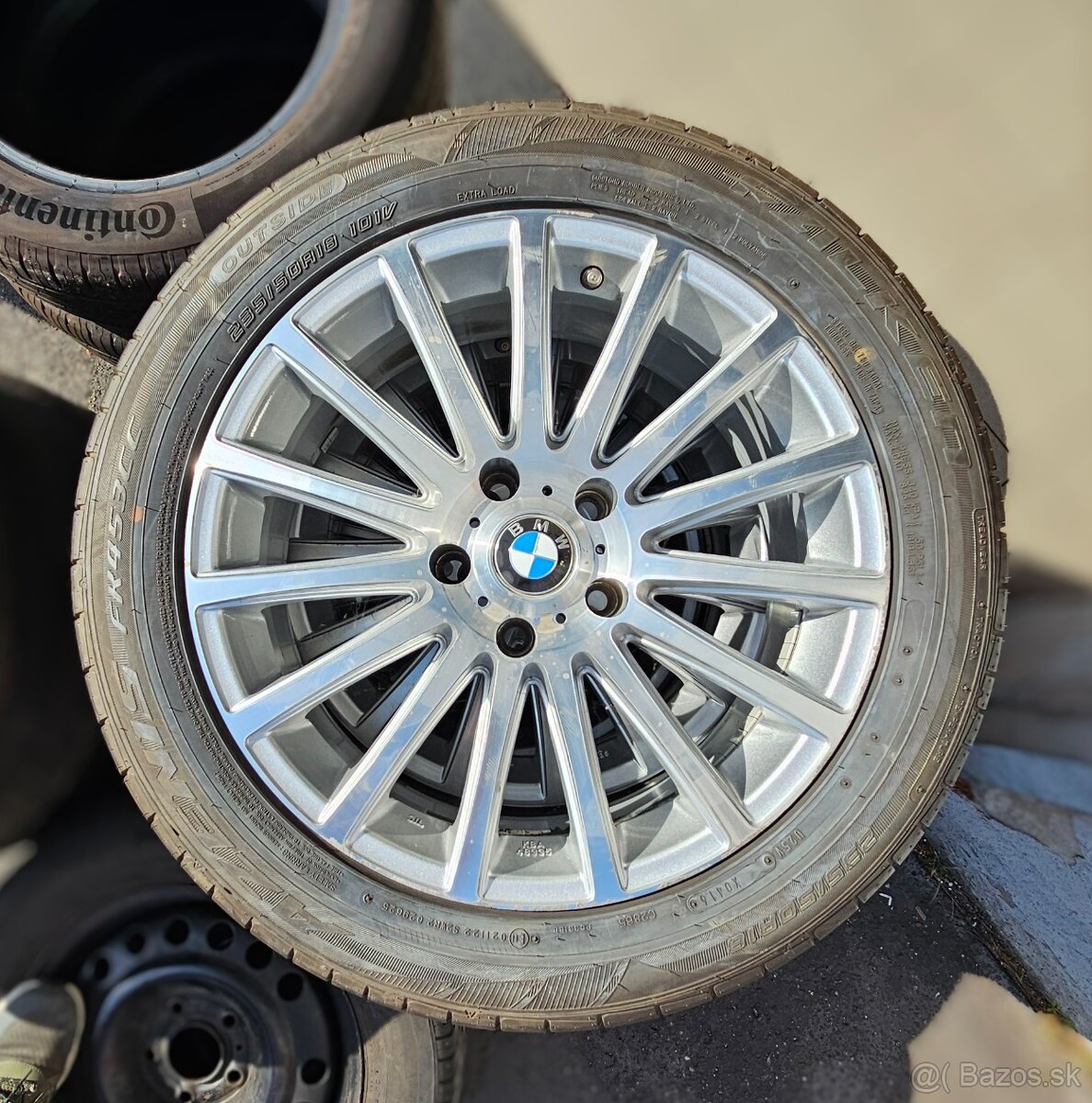 Disky na BMW 5x120 s pneu 235/50 R18 101V