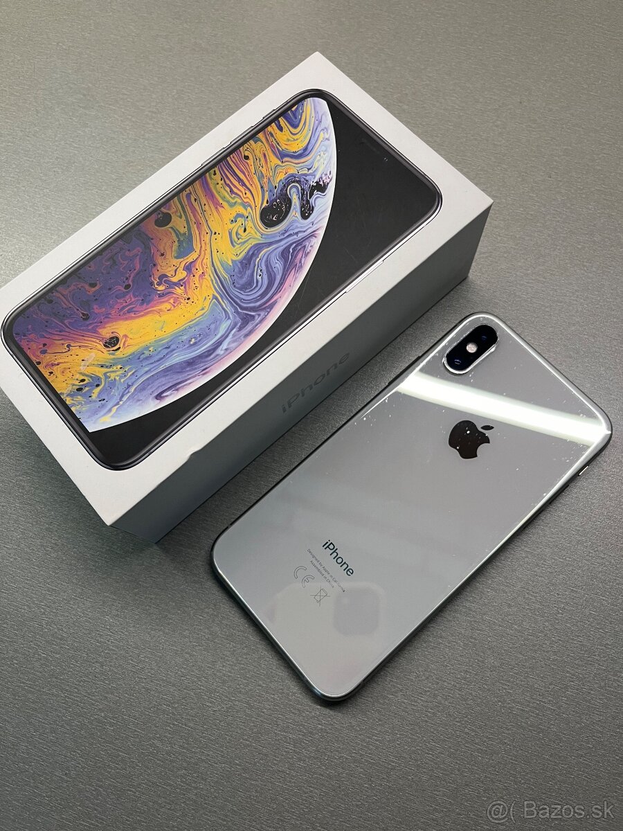 iPhone Xs silver 64GB