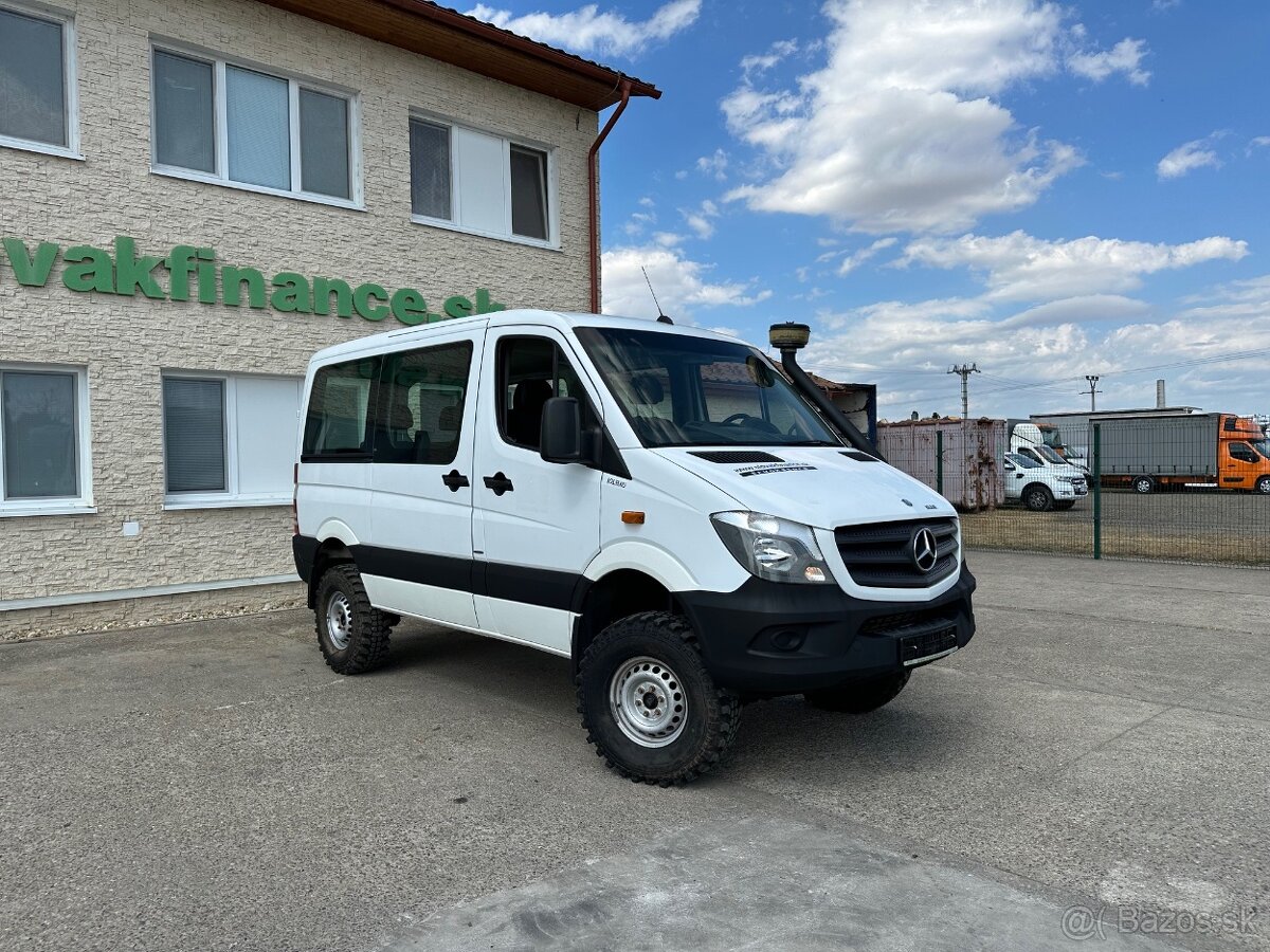 MERCEDES SPRINTER 313 mikrobus 9 miest 4X4 2014 VIN 895