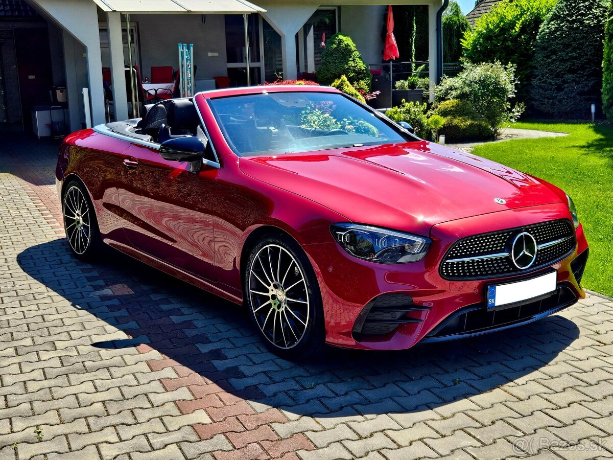 Predám Mercedes E cabriolet 220d AMG v záruke do 02/26