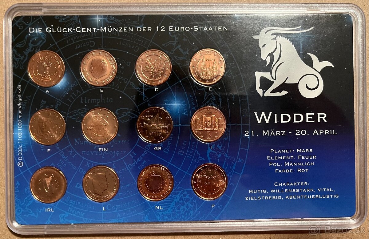 1 eurocent 12x