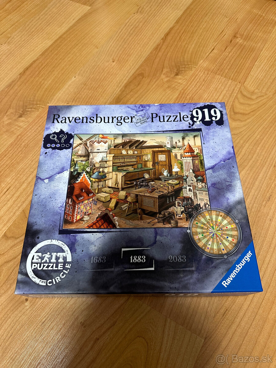 EXIT Puzzle - The Circle: Ravensburg 1883 919 dielikov