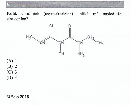 Skúšobné SCIO testy- bio/chem