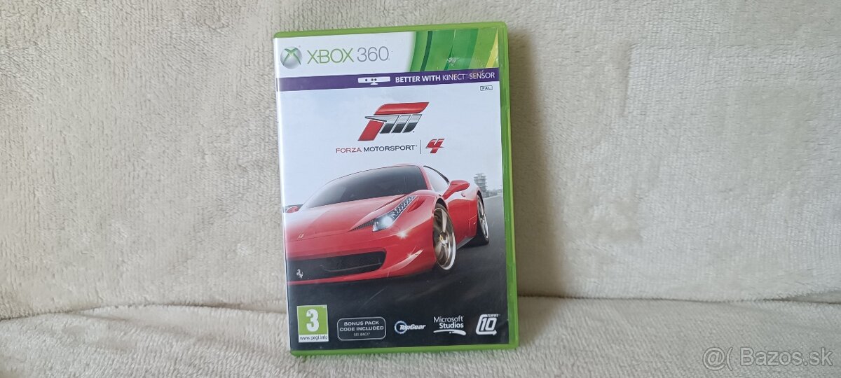 Forza motorsport 4 cz pre xbox360