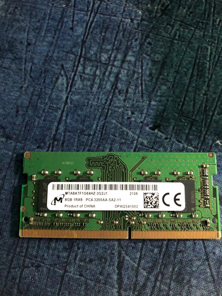 8GB DDR4 3200MHz SO-DIMM RAM Micron – TOP stav