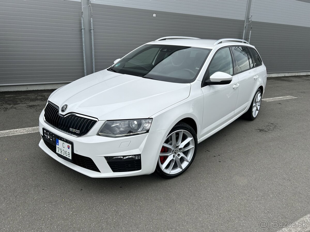 Škoda Octavia Combi III 2.0 TDi DSG RS 185K EU6 (diesel)