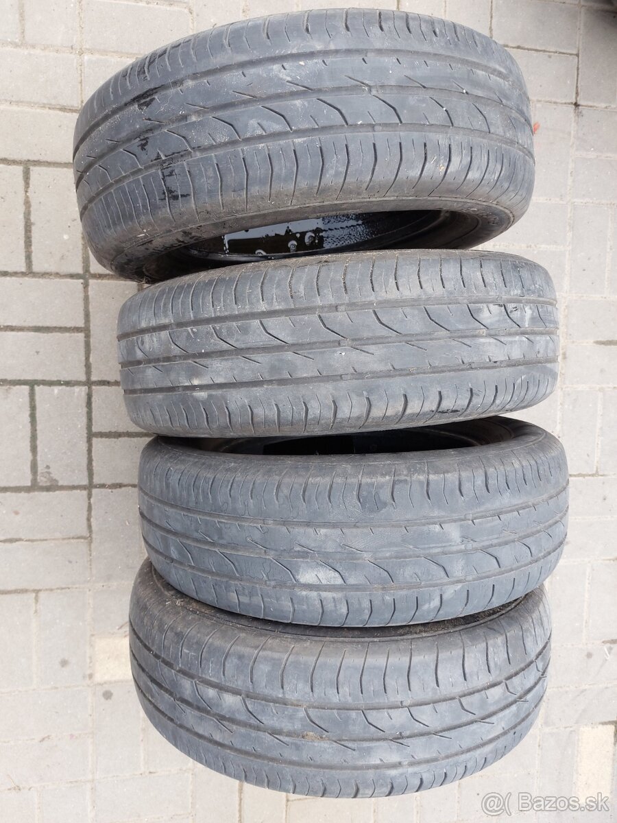 Predám 4ks letné pneumatiky 195/65R15 91H