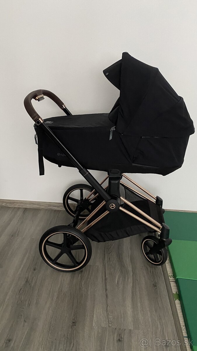 Cybex priam rose gold 4.0/ vanička deep black