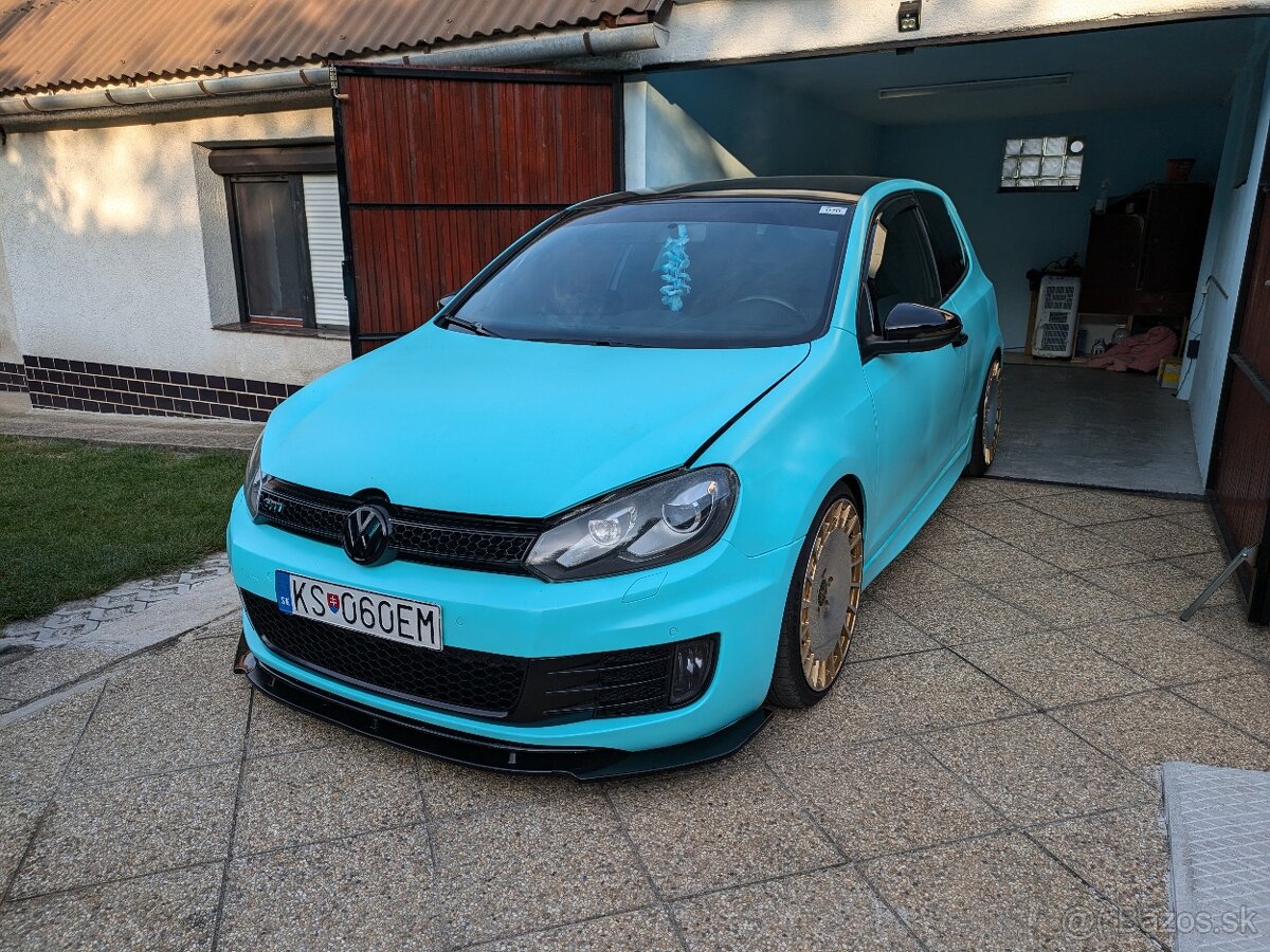 VW golf 6 GTD Tiffany blue