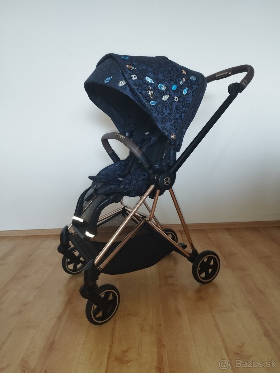 Cybex Mios 2.0 rosegold + poťah Jewels of Nature