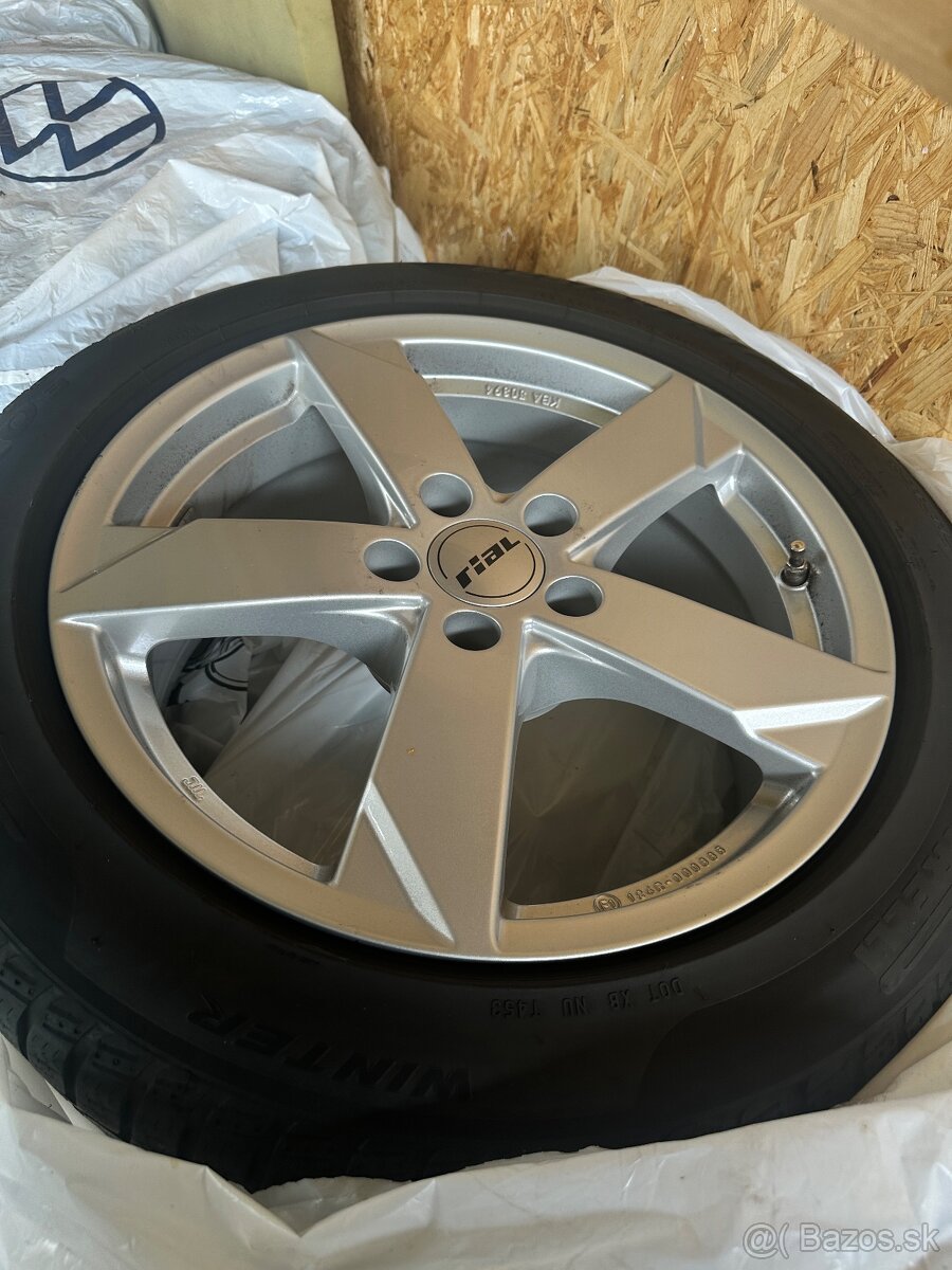 Hlinikove disky rial 5x112 pneu Pirelli