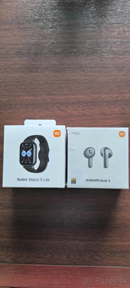 Xiaomi Buds 5 + Xiaomi Redmi Watch 5 Lite