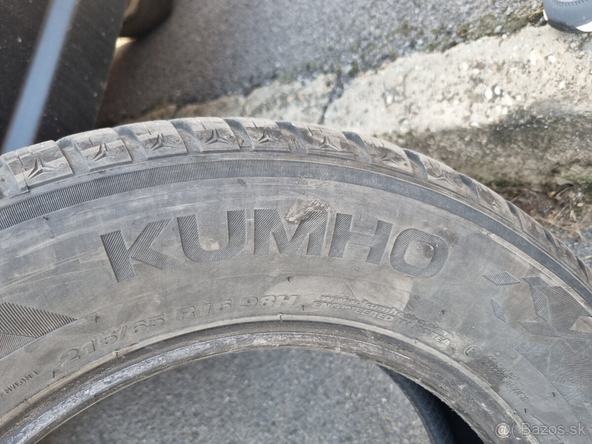 Zimné Kumho 215/65 r16 98H