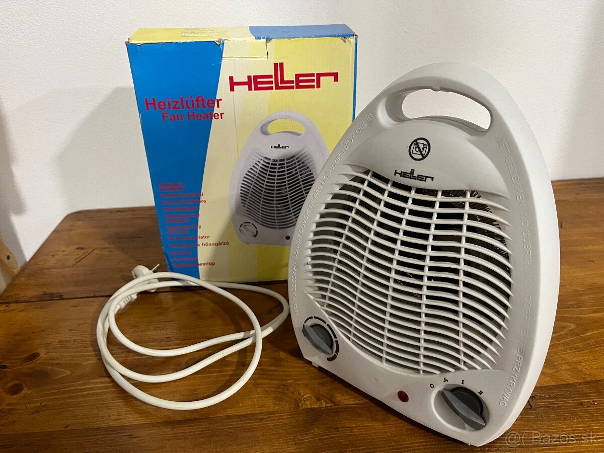 Predám elektrický ohrievač Heller 2000W