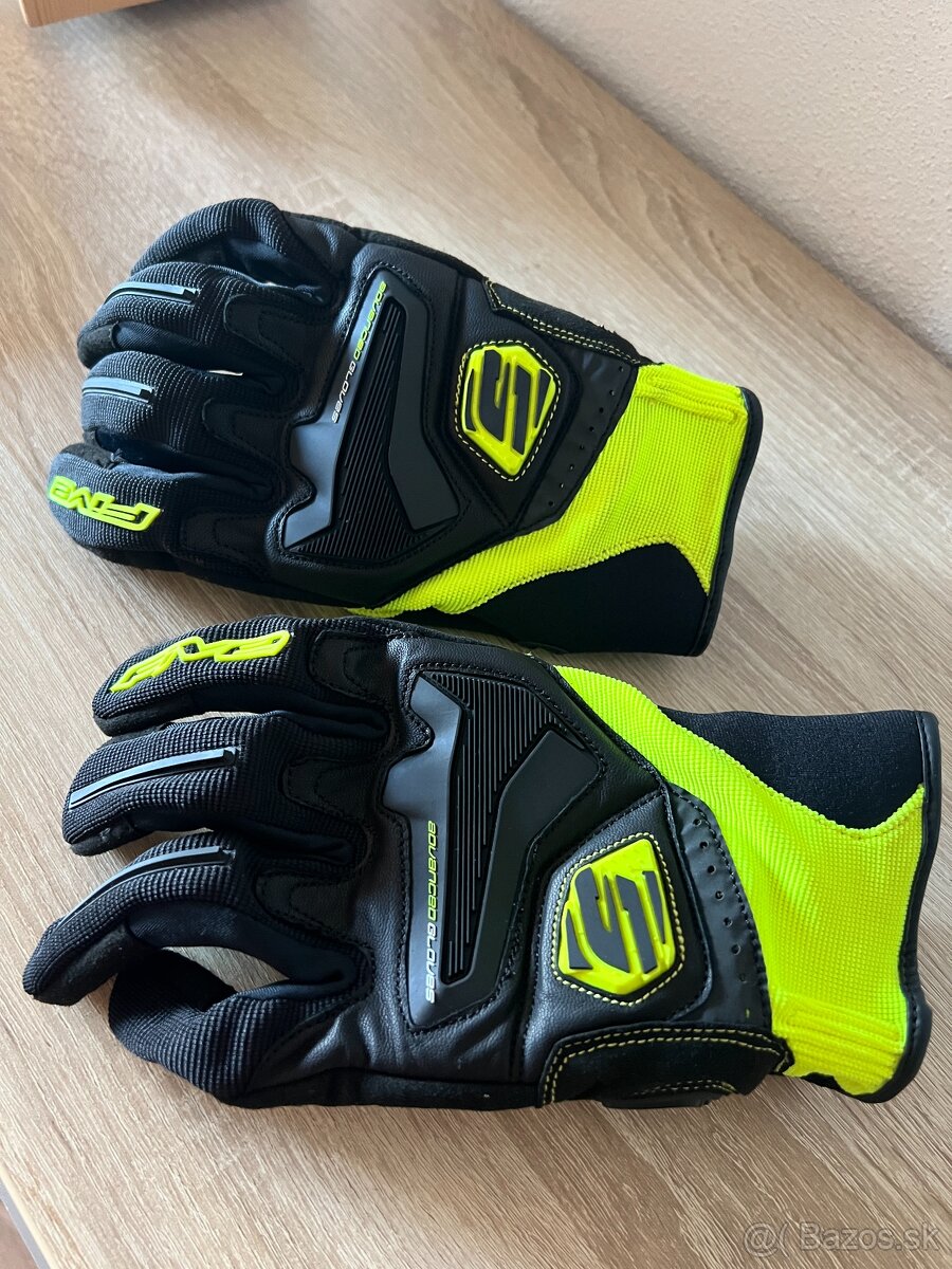 Rukavice FIVE RUKAVICE RS4 BLACK/YELLOW