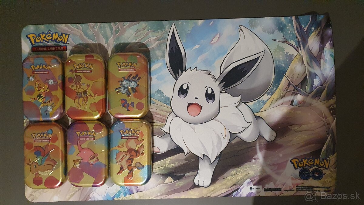 6x mini tin pokemon 151 + hracia podlozka