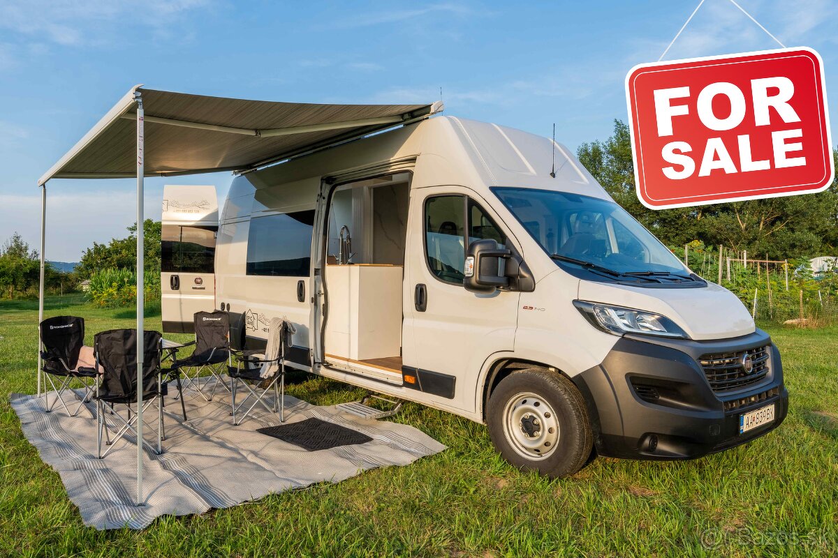 Autokaravan na Predaj Fiat Ducato Prerobenie pre 4