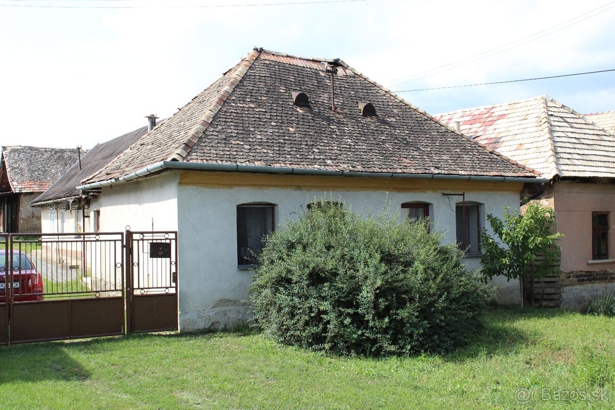 Predám rodinný domček  v obci Tomášovce,okres Lučenec