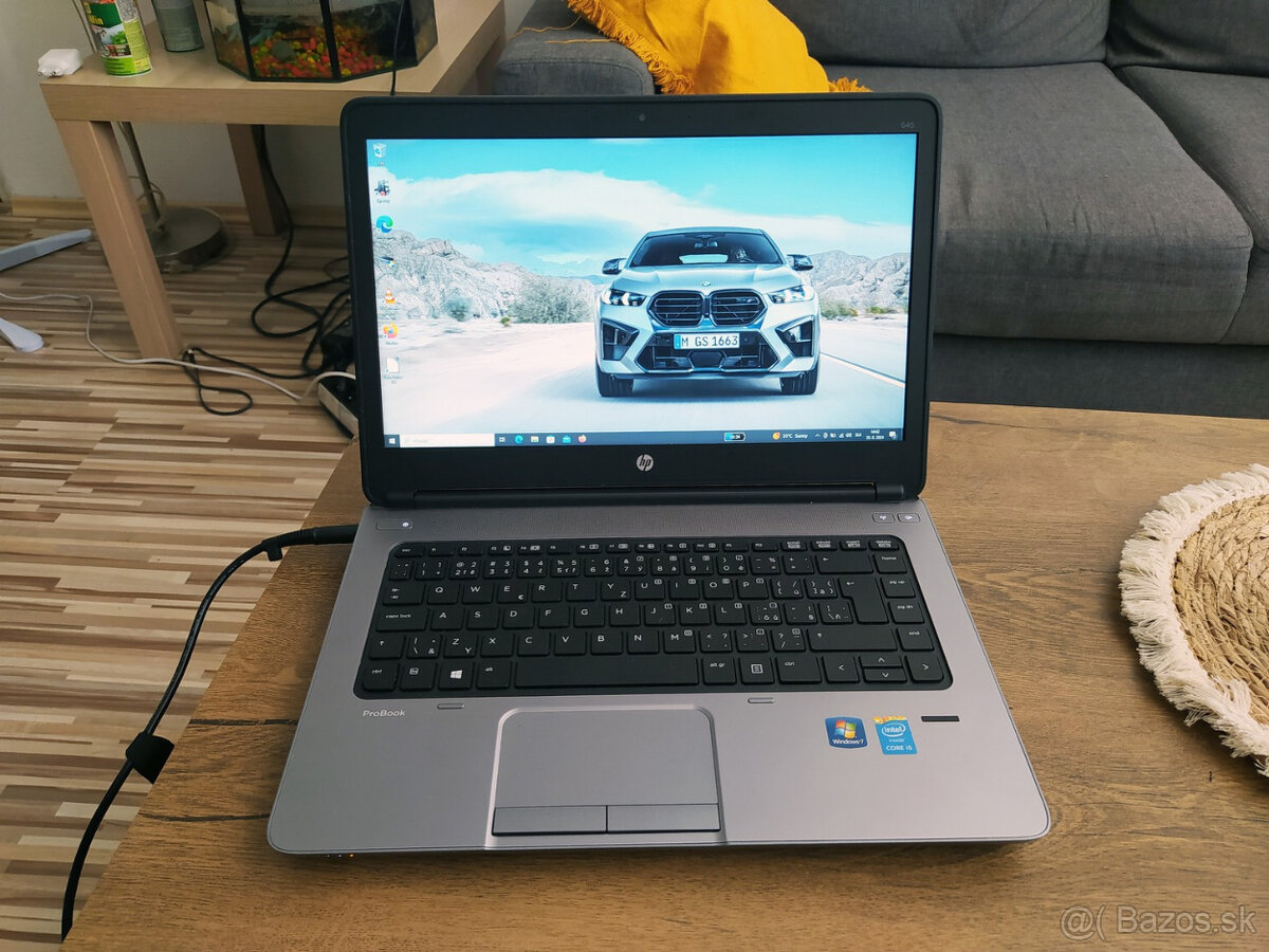 notebook HP ProBook 640 G1 - Core i5, 16GB, 500GB SSD, bat